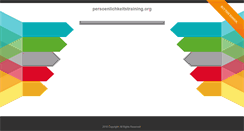 Desktop Screenshot of persoenlichkeitstraining.org